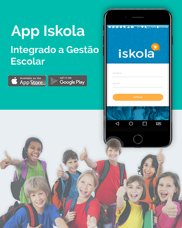 App Iskola Integrada à Gestão Escolar