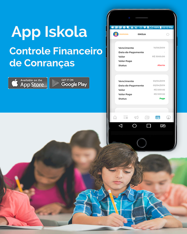 App Iskola Integrada à Gestão Escolar
